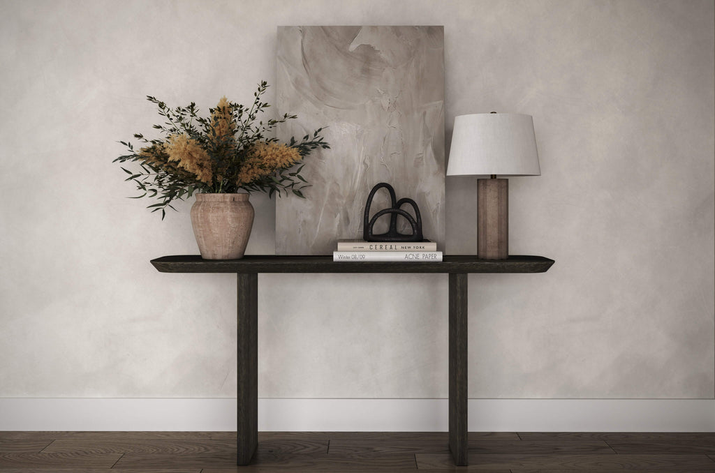 Grove wood console lifestyle