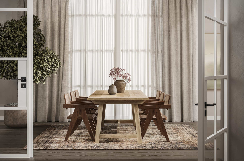 harvest dining table lifestyle